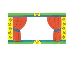 Plastic Backdrop for Sets 3615 / 9131 #3 - Theater Curtains