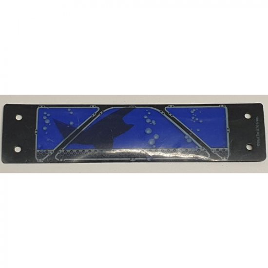 Plastic Rectangle 16 x 4 with Ogel Underwater Base Pattern (Set 4795)