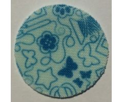 Cloth Sewing, Round, Stars and Butterflies Pattern