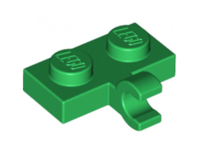 Plate, Modified 1 x 2 with Clip on Side (Horizontal Grip)