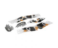 Plastic Koi Skin Sheet 1 of 2 for Set 81000-1