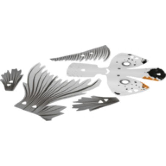 Plastic Koi Skin Sheet 2 of 2 for Set 81000-1