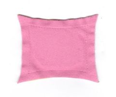 Scala Cloth Pillow Small with Orange and Dark Pink Sides