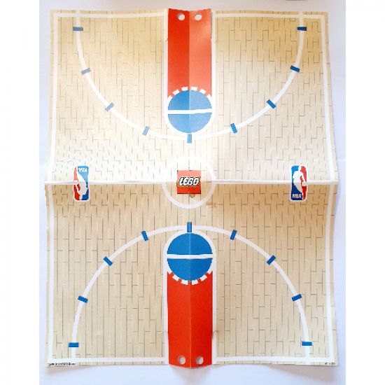 Plastic Playmat, Basketball NBA Court Pattern from Set 3428