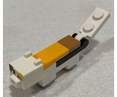 Minecraft Cat (Calico) - Brick Built