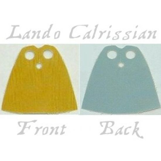 Minifigure, Body Wear Cape Cloth, Standard with Yellow and Blue Sides (Lando Calrissian)