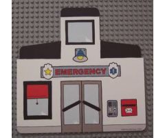 Plastic Facade Duplo Emergency Room (3619)