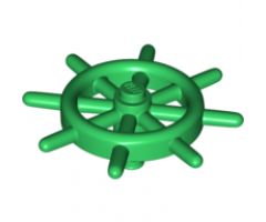 Boat Ship's Wheel with Slotted Pin