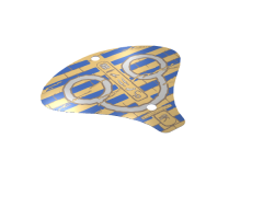 Plastic Cobra Hood with Hieroglyphs Pattern