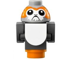 Animal, Air Porg, Star Wars with Dark Bluish Gray Body, Wings and Tail - Brick Built
