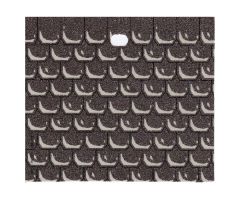 Paper Plastic Laminated, for Set 4709, 9 x 10 with Roof Shingle Pattern and Hole