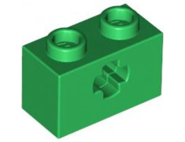 Technic, Brick 1 x 2 with Axle Hole