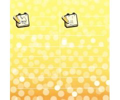 Clikits Paper, Insert 10 x 10 for Frame clikits069, List with Yellow Background Image