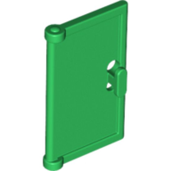 Door 1 x 2 x 3 with Vertical Handle, Mold for Tabless Frames