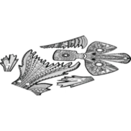 Plastic Skin Ink Koi Sheet 1 of 2 for Set 81003-1