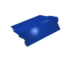 Paper Cardboard Ramp with Medium Azure Arrow and Chevrons Pattern for Set 42059 - (28896/6170247)