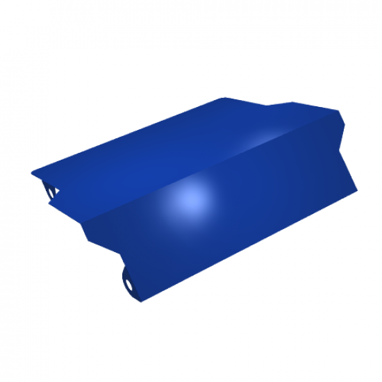 Paper Cardboard Ramp with Medium Azure Arrow and Chevrons Pattern for Set 42059 - (28896/6170247)