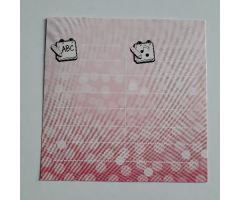 Clikits Paper, Insert 10 x 10 for Frame clikits069, List with Pink Background Image