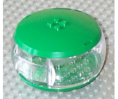 Container X-Pod with Trans-Clear Barrel and Matching Color Caps