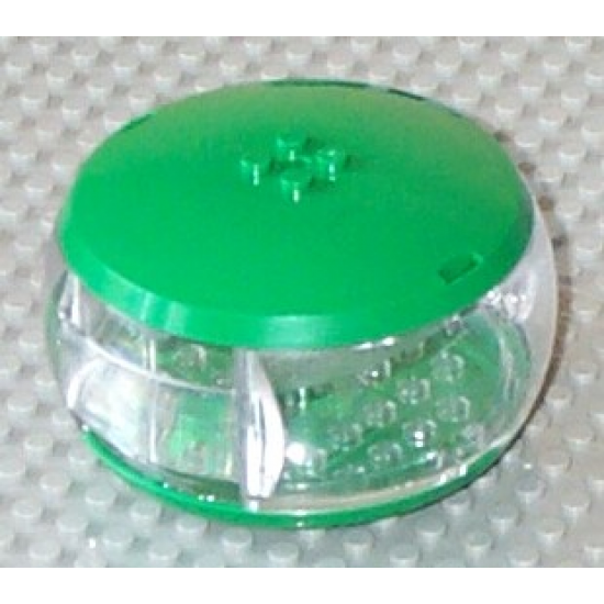 Container X-Pod with Trans-Clear Barrel and Matching Color Caps