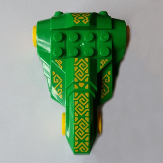 Large Figure Part Torso KK with Rascus Pattern - Series 1