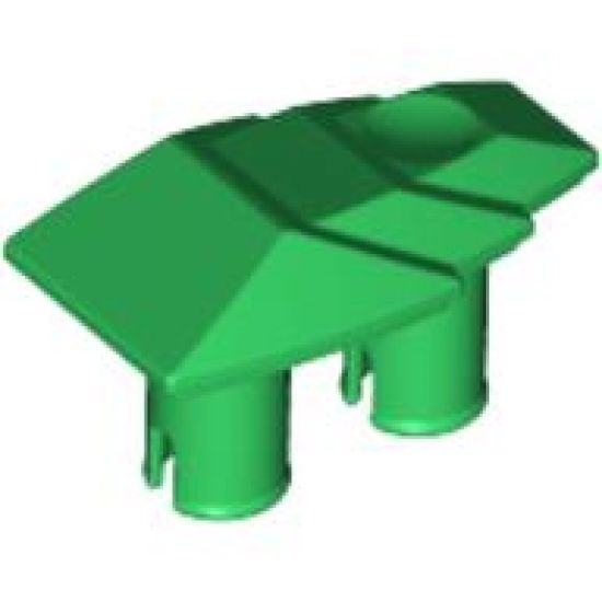 Vehicle Fairing 1 x 2 Stepped with Two Pins