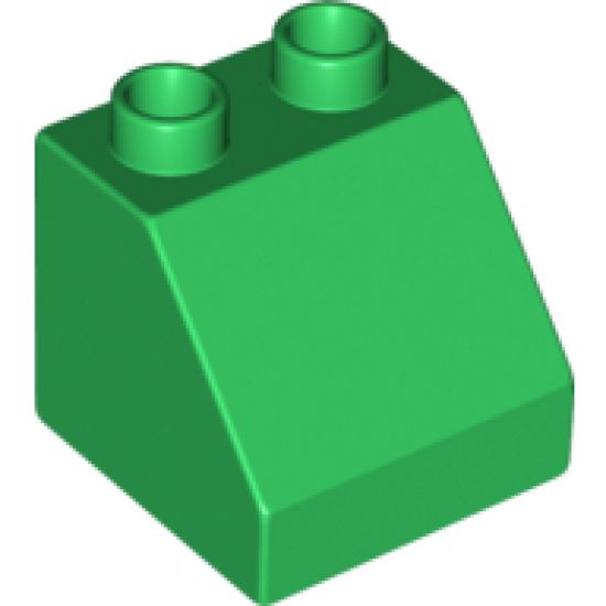 Duplo, Brick 2 x 2 x 1 1/2 Slope 45