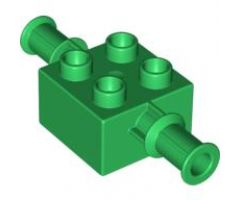 Duplo, Brick 2 x 2 with Digger Bucket Arm Holder