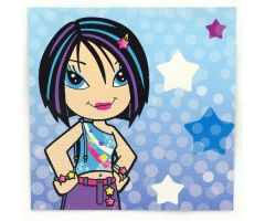 Clikits Paper, Insert 10 x 10 for Frame clikits069, 'Star' Image