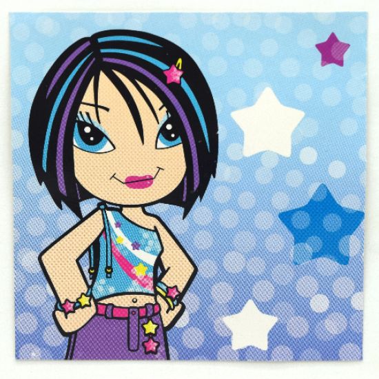 Clikits Paper, Insert 10 x 10 for Frame clikits069, 'Star' Image