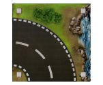 Paper Playmat Road Curved #2 (853656)