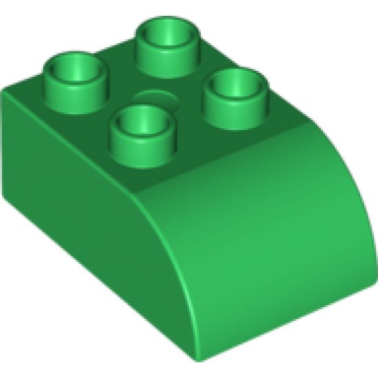 Duplo, Brick 2 x 3 with Curved Top