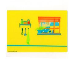 Plastic Backdrop for Set 5940 - Kitchen