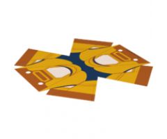 Plastic Tent with Jungle Pattern