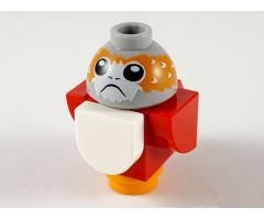 Animal, Air Porg, Star Wars with Red Wings and Tail - Brick Built