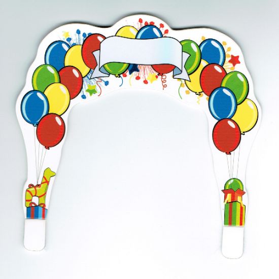 Paper Cardboard Arch for Birthday Set 850791 (formerly foamarch02)