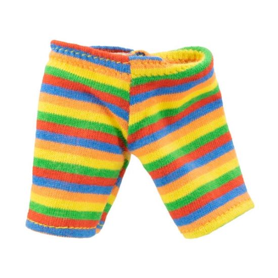 Duplo, Doll Cloth Pants with Rainbow Stripes Pattern