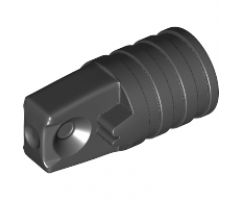 Hinge Cylinder 1 x 2 Locking with 1 Finger and Axle Hole on Ends without Slots