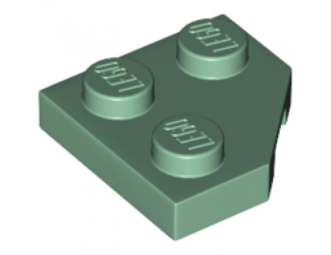 Wedge, Plate 2 x 2 Cut Corner