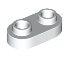 Plate, Round 1 x 2 with Two Open Studs