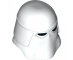 Minifigure, Headgear Helmet SW Snowtrooper with Black Eye Holes Pattern