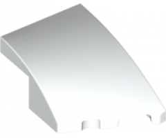 Wedge 3 x 2 No Studs Right