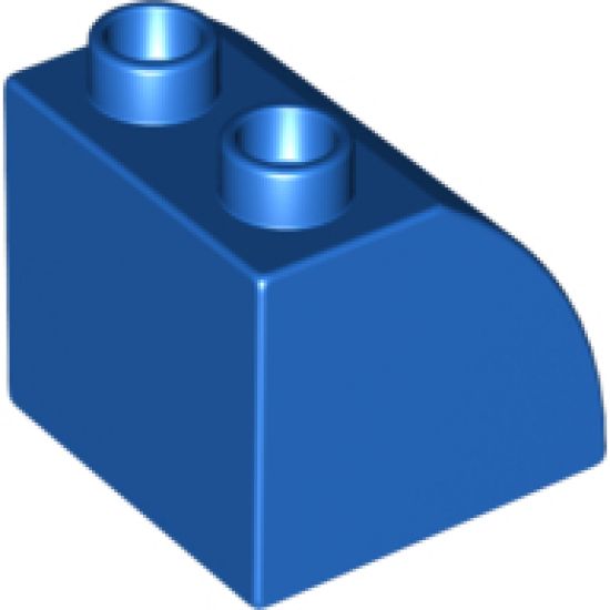 Duplo, Brick 2 x 2 x 1 1/2 with Curved Top