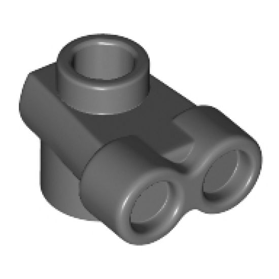 Plate, Round 1 x 1 with Binoculars (Robot / Droid Head)