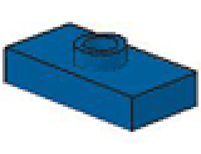 Plate, Modified 1 x 2 with 1 Stud, Jumper (Undetermined Bottom Type)