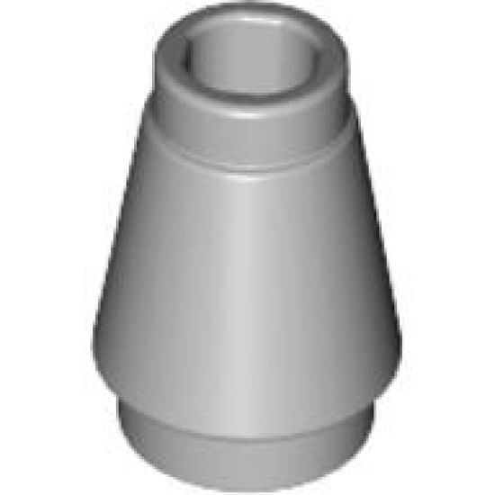 Cone 1 x 1 with Top Groove