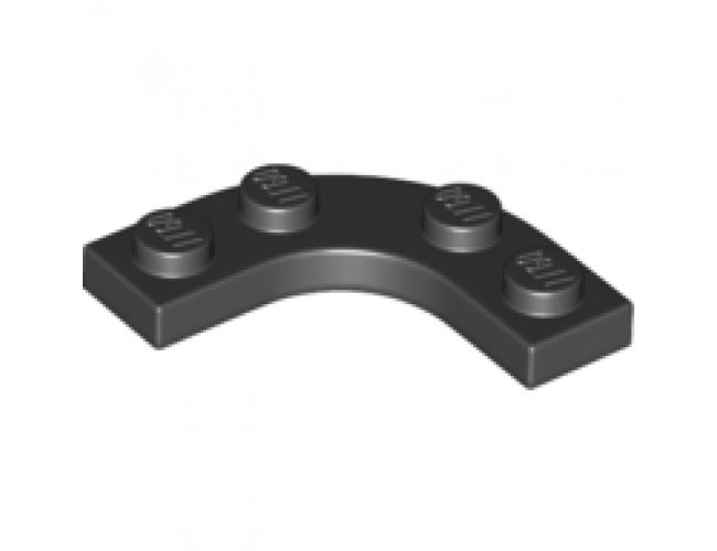 Plate, Round Corner 3 x 3 with 2 x 2 Cutout