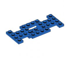 Vehicle, Base 4 x 10 x 2/3 with 2 x 2 Recessed Center with Smooth Underside, No Center Hole