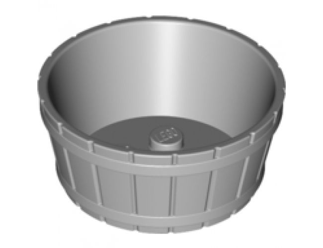 Container Barrel Half Large with Axle Hole