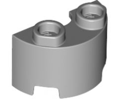 Cylinder Half 1 x 2 x 1